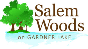 Salem Woods on Gardner Lake Logo